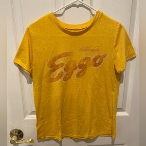 Eggo Waffle Distressed Tee 2017